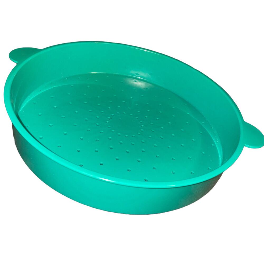 Tupperware Microsteamer Insert Replacement 3067A Green Microwave Rice Cooker - Picture 2 of 5